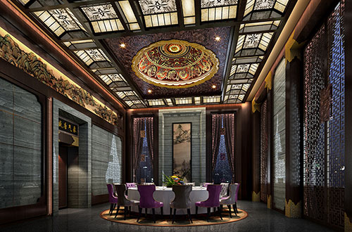 蚌埠低调奢华的新中式酒店设计效果图