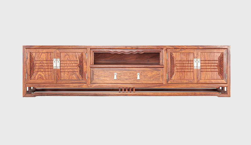 蚌埠刺猬紫檀电视柜低柜现代中式全实木电视柜客厅高低柜